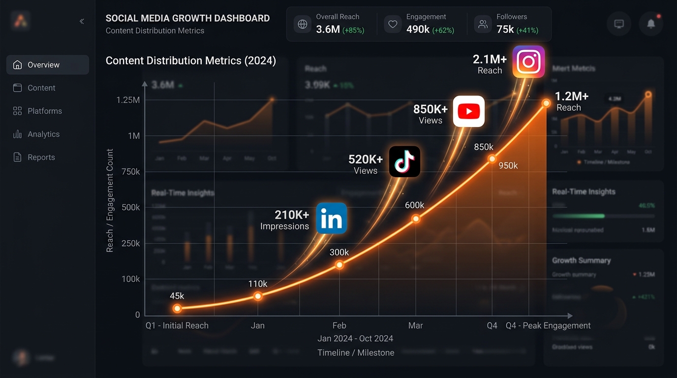 Social Media Management & Growth